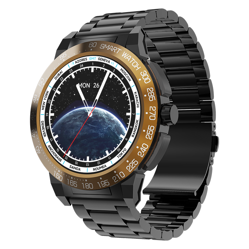 Miracle Digital Alpha pro smart watch Black Broonze